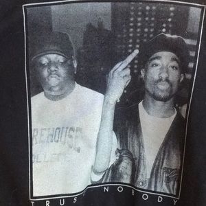 Biggie and Tupac crew neck